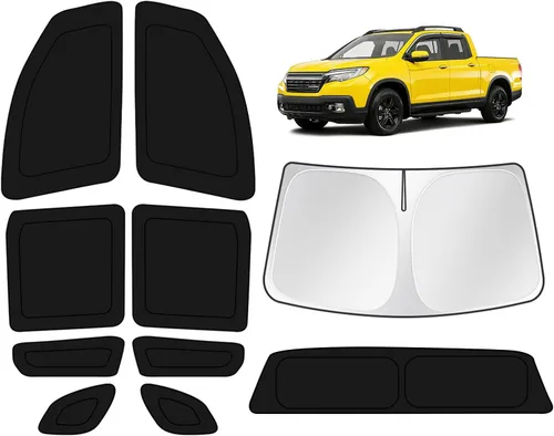 Vista 169 de KUST - Parasol plegable para parabrisas para BMW X1 E84, accesorios 2011 2012 2013 2014 2015, protector de visera de sol ajustable que bloquea