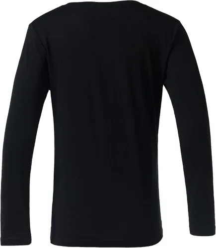 Vista 6 de Camiseta 100 lana merino para mujer capa base de manga larga resistente al olor para exteriores