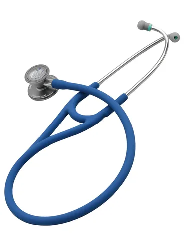 Vista 9 de Virtuoso - Estetoscopio de cardiología de doble cabeza, calidad profesional, tubo clásico, KS-750, color negro