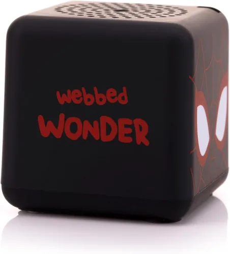 Vista 3 de Bitty Boomers Marvel: Miles Morales - Bitty Box Llavero Altavoz Bluetooth de 1.3 pulgadas