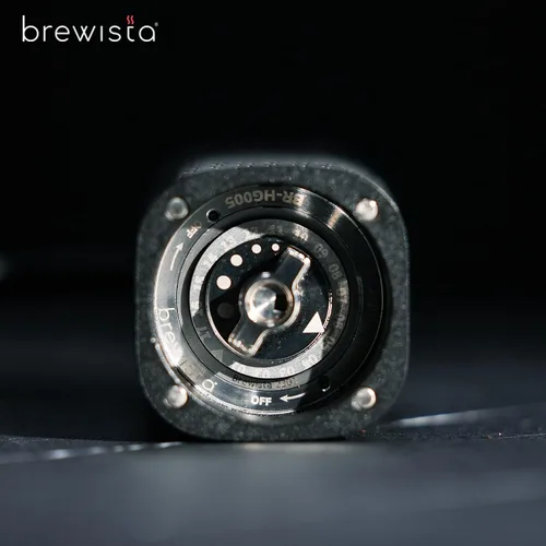 Vista 6 de Brewista Artisan Meteor - Molinillo manual de café, molinillo de rebabas cónicas de acero inoxidable con 18 ajustes ajustables, expreso portátil