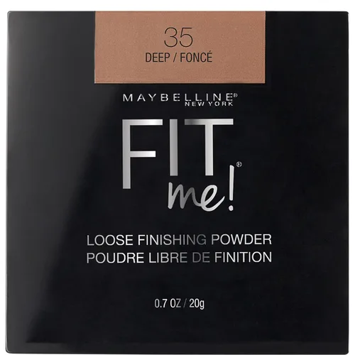 Vista 13 de Maybelline Fit Me - Polvo fijador suelto, polvo facial de maquillaje y polvo de acabado, Claro, 1 unidad