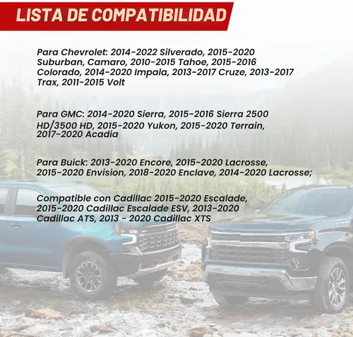 Vista 2 de RED WOLF Conector de arnés de cableado de altavoz de automóvil compatible con GMC Sierra Chevrolet Silverado Buick Enclave Cadillac Escalade Mount