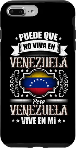 Vista 12 de Funda para iPhone 16 Puede Que Yo No Viva En Venezuela, Pero Venezuela Vive En Mí