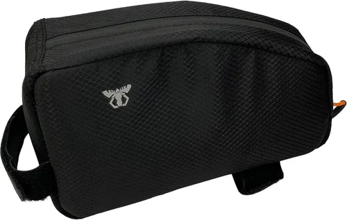 Vista 6 de Bolsa de tubo superior para bicicleta Bolsa de embalaje de bicicleta estilo tanque de combustible con fácil acceso con cremallera de 1 mano