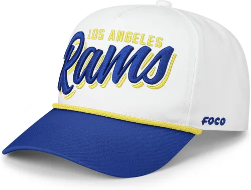 Vista 8 de FOCO Gorra con logotipo del equipo de la NFL para hombre con script Monty