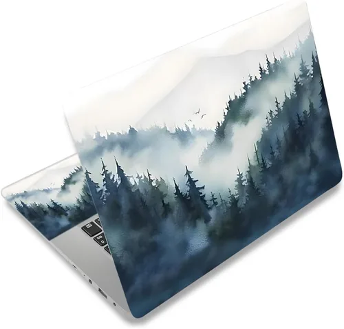 Vista 23 de Adhesivo para laptop de 12.1-15.6 pulgadas, calcomanía reutilizable universal de vinilo para laptop, protector de arte impermeable en color panal