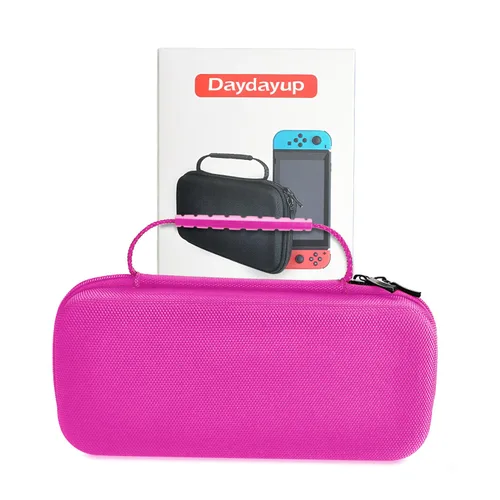 Vista 68 de daydayup Switch Carrying Case Compatible with Nintendo Switch 2, with 24 Games Cartridges Protective Hard Shell Travel Carrying Case Pouch for