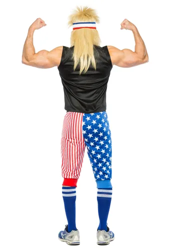 Vista 2 de Disfraz de Hombre Murica Multicolor