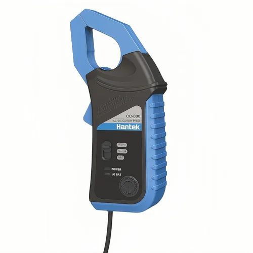 Vista 2 de Hantek CC65 - Abrazadera de corriente AC/DC 1mV/10mA 65A para osciloscopio, ancho de banda 20KHz con conector BNC (CC65)