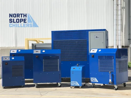 Vista 12 de NSC1000-230/1 Freeze Enfriador industrial de 1 tonelada, 12,000 BTU's/hr, ideal para láseres, grabadores, máquinas, equipos de soldadura