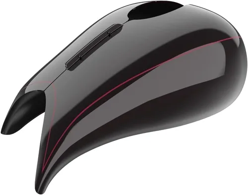 Vista 15 de Advanblack Cubierta de tanque extendida para Harley '08-'22 Street Glide y Road Glide