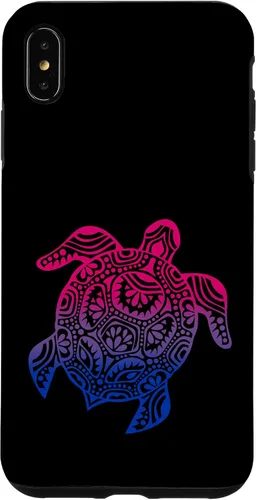 Vista 7 de iPhone 15 Bisexual Pride Sutil Bi LGBTQ Orgullo Gay Lindo Tortuga LGBT Caso