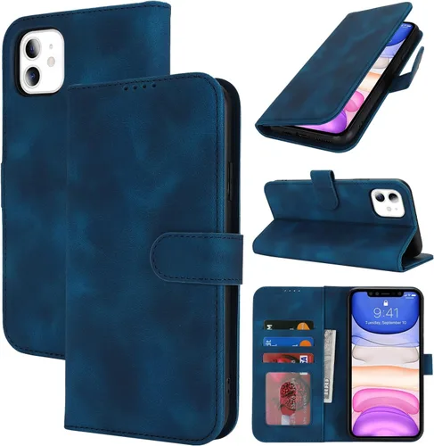 Vista 37 de Funda tipo cartera para iPhone 8 Plus iPhone 7 Plus con tarjetero para iPhone 8 Plus, funda tipo cartera para mujeres y hombres, de piel sintética