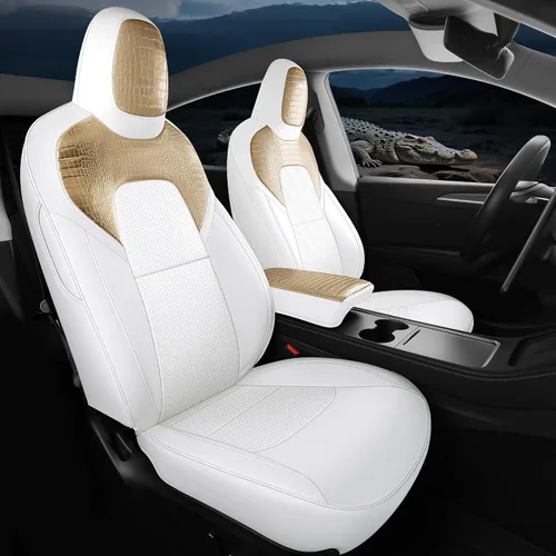 Vista 7 de Red Rain Fundas de cuero para asiento F150, ajuste personalizado para Ford F150 SuperCrew/CrewCab 2015 a 2025 XL XLT STX, camioneta pickup, juego