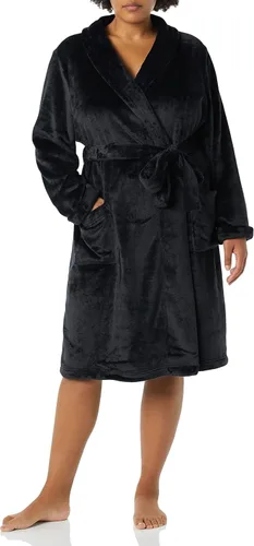 Vista 4 de Tienda Essentials Women's Mid-Length Plush Robe - Discontinued