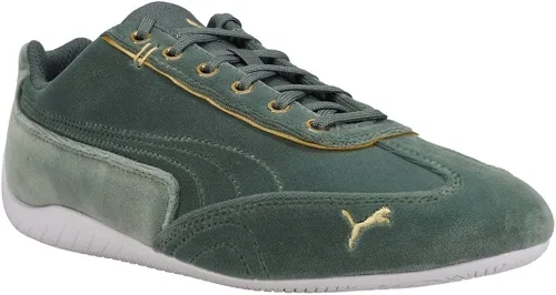 Vista 2 de PUMA Mujeres Speedcat Lace Up Zapatillas Zapatos Casual - Verde