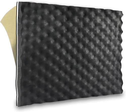 Vista 9 de TroyStudio Amortiguador de sonido para coche 3 en 1 - 6 piezas, panel de espuma de célula cerrada de butilo autoadhesivo de 16 X 12 X 0.7 pulgadas