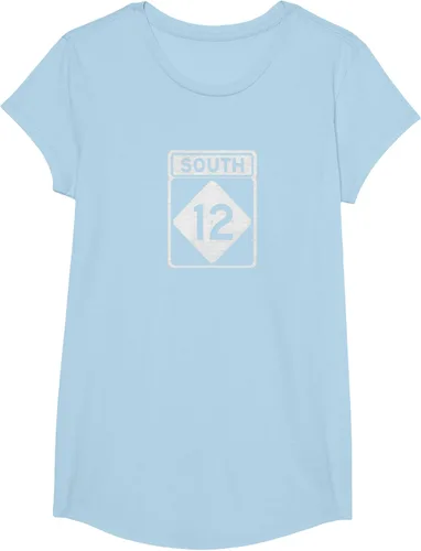Vista 15 de Highway 12 South NC Outer Banks North Carolina Hwy - Camiseta, Negro, S