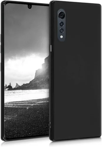 Vista 7 de kwmobile Funda compatible con LG Velvet Case - Funda protectora de silicona TPU suave y delgada - Arctic Night