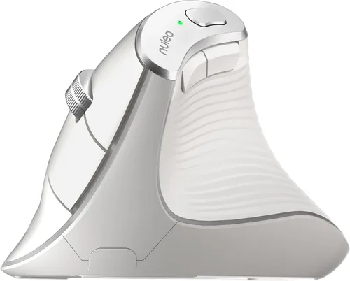 Vista 8 de Nulea M510 - Mouse vertical inalámbrico, ergonómico para un seguimiento cómodo, 3 DPI ajustables (800-1200-1600), mouse vertical inalámbrico de 2.4G