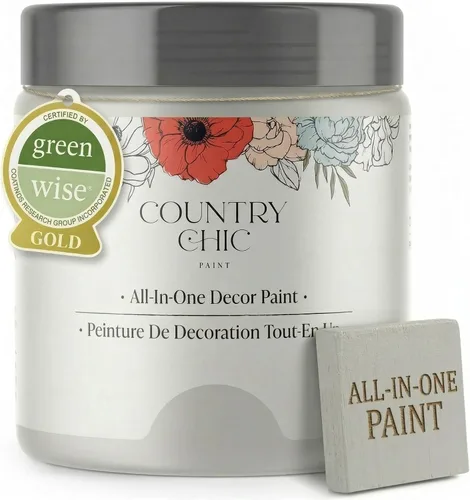 Vista 50 de Country Chic - Pintura a la tiza todo en uno para muebles y armarios, ecológica, acabado mate, con primer y sellador, para madera y metal, Alchemist
