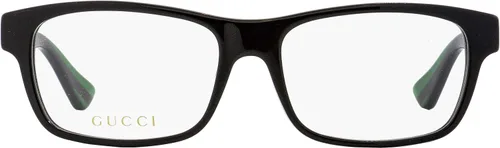 Vista 2 de Gucci Gafas Graduadas Rectangulares GG0006OA 002 NegroVerdeRojo 2.165 in 0006
