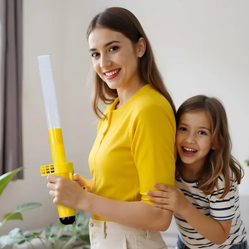 Vista 8 de Bugbuster aspiradora de arañas e insectos con tecnología sónica, funciona con batería y no daña.