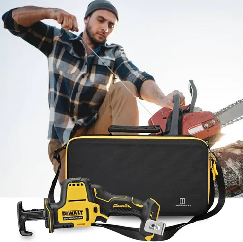 Vista 8 de Tourmate Funda rígida para sierra recíproca inalámbrica DEWALT ATOMIC 20V MAX* (DCS369B), solo funda