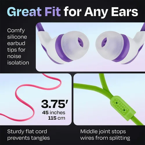 Vista 6 de Paquete de 100 auriculares USB C con cable con micrófono, auriculares intrauditivos tipo C para Chromebooks, iPads con USB-C, MacBook, tabletas