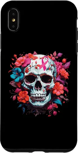 Vista 11 de Breast Cancer Skull Shirt For Women Sugar Skull Pink Ribbon Case for iPhone 16