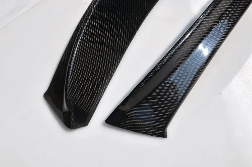 Vista 5 de Alerón de labio delantero de fibra de carbono, 2 unidades, compatible con BMW Z4 E89 2009-2016