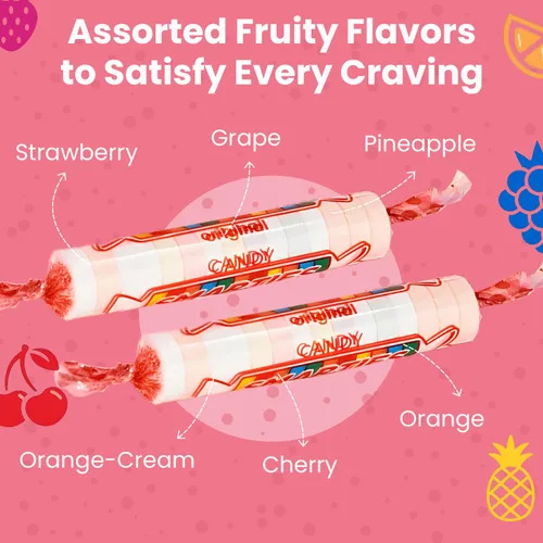 Vista 7 de Smarties - Rollos de caramelos, bolsa de 5 libras