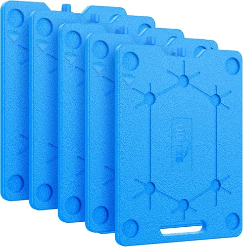 Vista 9 de OUTXE Bolsas de hielo para enfriadores – Grandes, 10 x 13 pulgadas, ahorro de espacio, reutilizables, de larga duración, paquetes de congelador frío