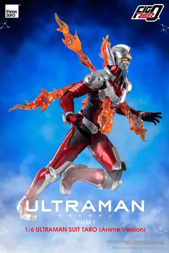Vista 9 de Ultraman Suit Taro (Temporada 2 Anime Ver.) Figura coleccionable FigZero a escala 1:6