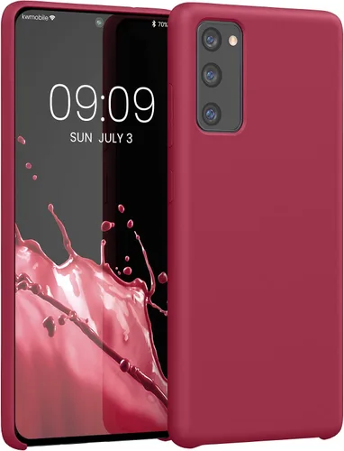 Vista 278 de kwmobile Funda compatible con Samsung Galaxy S9 - Funda de silicona TPU con acabado suave - Blue Reef