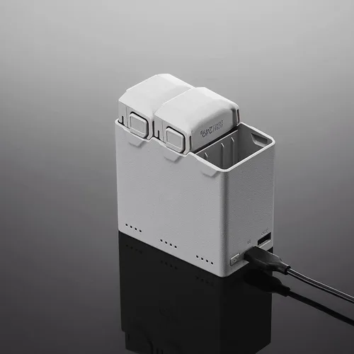 Vista 4 de RotorLogic Batería de vuelo inteligente original DJI Mini 3 Pro de 2453 mAh (paquete de 2) con hub de carga bidireccional original DJI, uso para DJI
