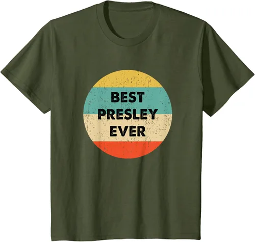 Vista 13 de Camiseta Presley Name, Negro, S