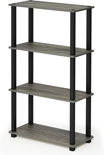 Vista 49 de Furinno Turn-N-Tube Organizador de encimera de cocina, estante organizador de encimera de esquina de 2 niveles, estante esquinero, para cocina