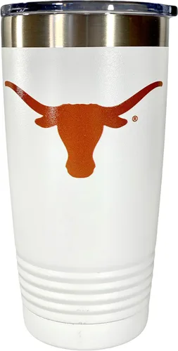 Vista 9 de Game Day Outfitters Baylor University - Vaso de viaje blanco de 20 onzas, vaso de acero inoxidable de doble pared con tapa acrílica, vasos Baylor