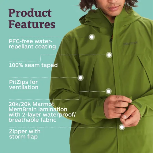 Vista 4 de MARMOT Chaqueta Precip Eco Pro para hombre