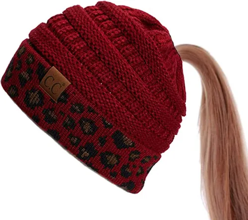 Vista 2 de ScarvesMe Juego de 3 bufandas y guantes de leopardo para mujer