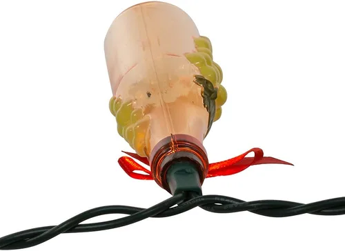 Vista 7 de Kurt Adler UL - Botella de vino de 10 luces con juego de luces adhesivas