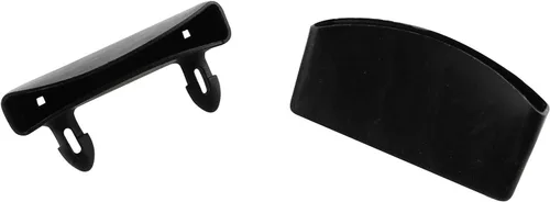 Vista 3 de 30 unids 2.244x0.315 in plástico listón tapas tapas titulares plástico conector muebles accesorios para sujetar asegurar listones de madera base