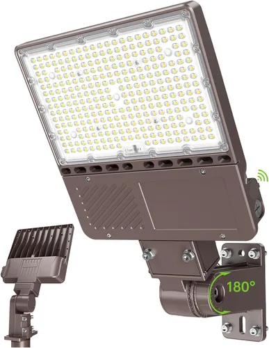 Vista 10 de Luz LED de estacionamiento de 150 W, 120 W, 90 W, ajustable, 4500 K, 5000 K, 5700 K, sintonizable hasta 22500 lm, fotocélula LED, caja de zapatos