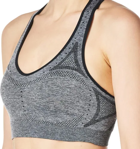 Vista 3 de Seamless Racerback Moderate-Support Sports Bra with CoolDRI Moisture-Wicking