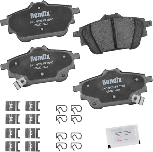 Vista 31 de Bendix Priority1 CFC154 - Juego de pastillas de freno de disco para Avanti II, Century, LeSabre, Regal, Riviera, chasis comercial, DeVille