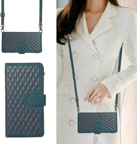 Vista 6 de Asuwish Funda de teléfono para Samsung Galaxy S20 FE 5G 6.5 pulgadas con protector de pantalla de vidrio templado y tarjetero con cremallera