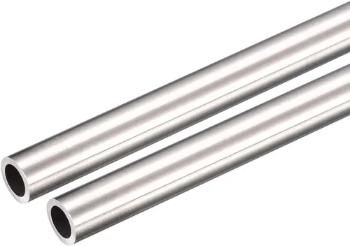 Vista 21 de uxcell Tubo de acero inoxidable 304, metal de 10 mm de diámetro exterior x 1,5 mm de grosor de pared, tubo de 300 mm para maquinaria industrial