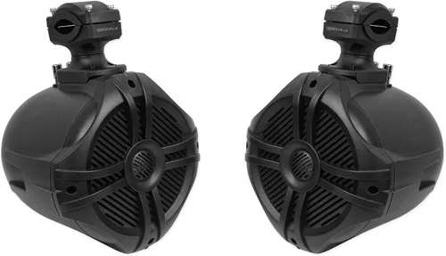 Vista 7 de Rockville Receptor Bluetooth marino RGHR2, USB+Remoto+2 6.5" Altavoces Wakeboard